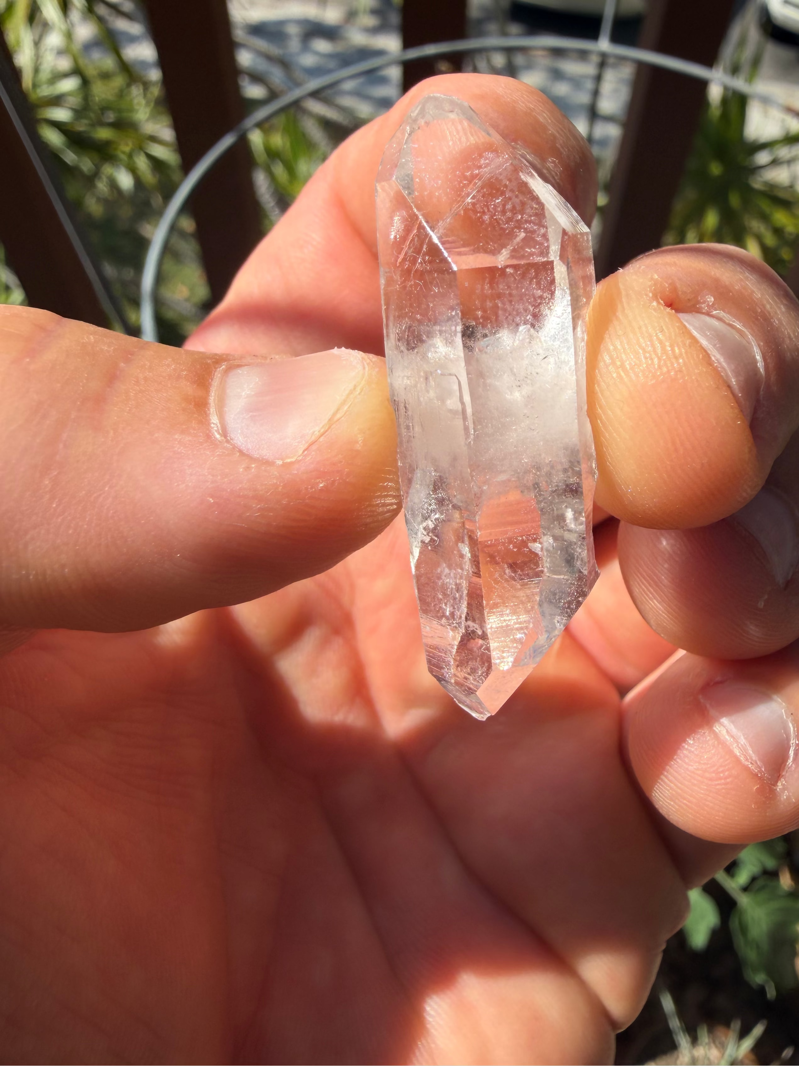 Doubled Terminated Arkansas Crystal Parcel