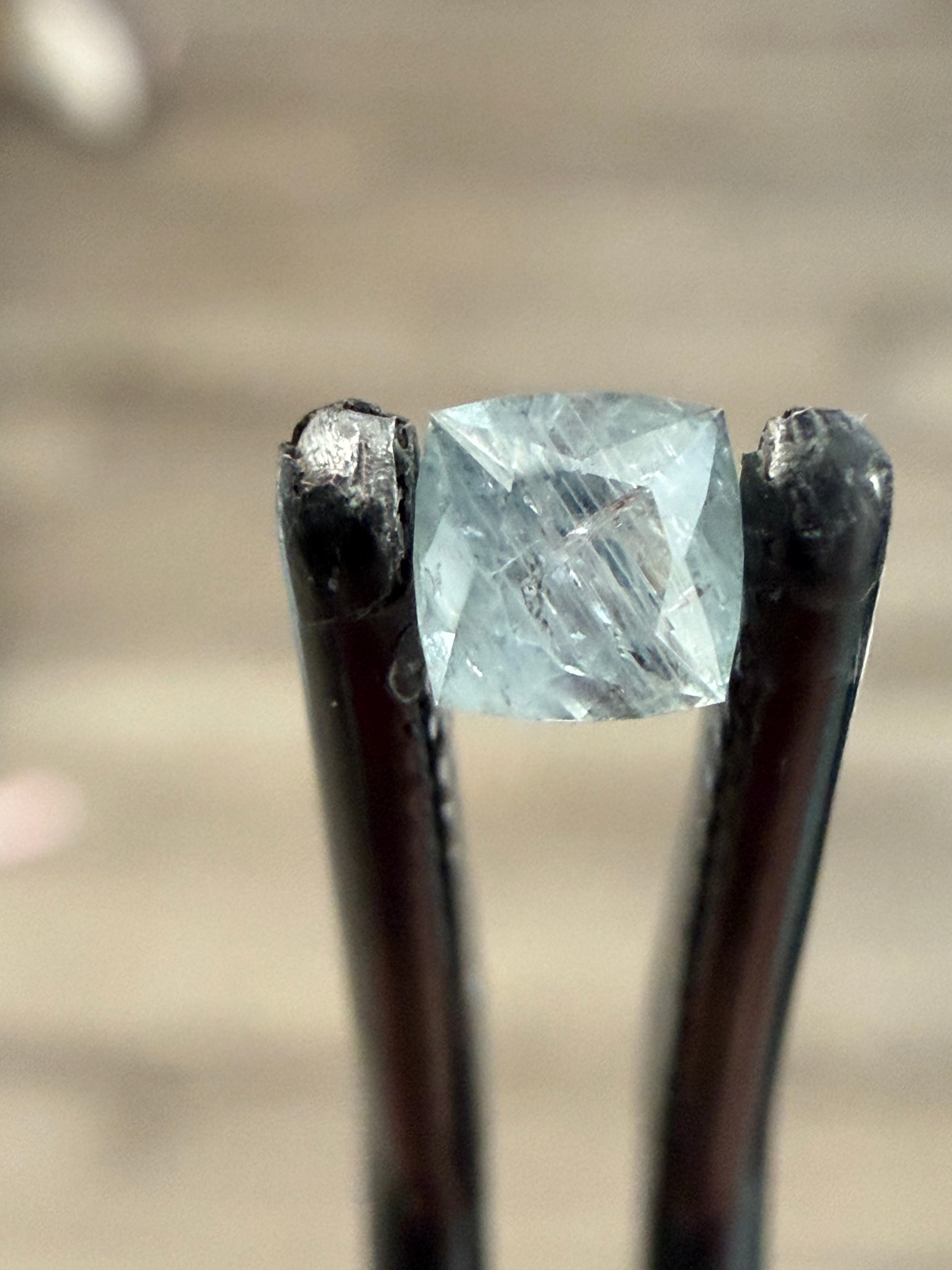 0.35ct Ice Blue Montana Sapphire