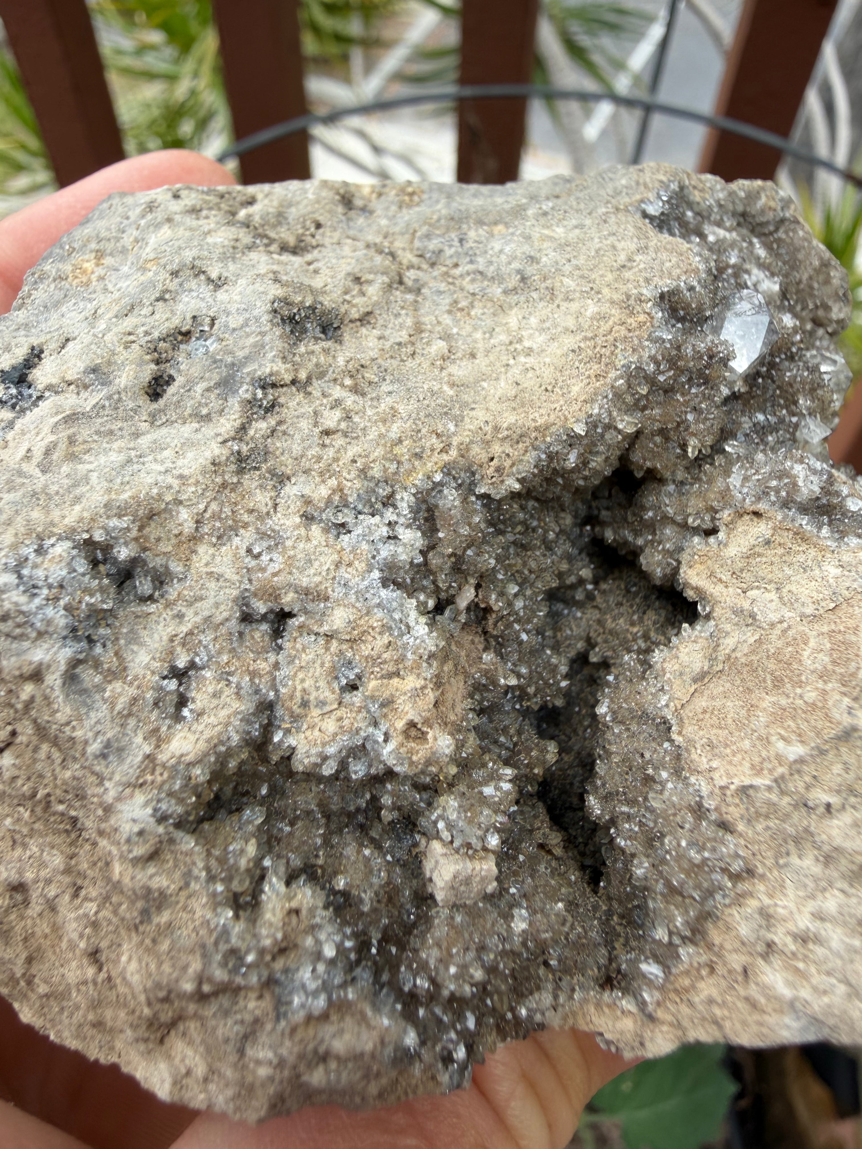 Herkimer Diamonds on Matrix Specimen