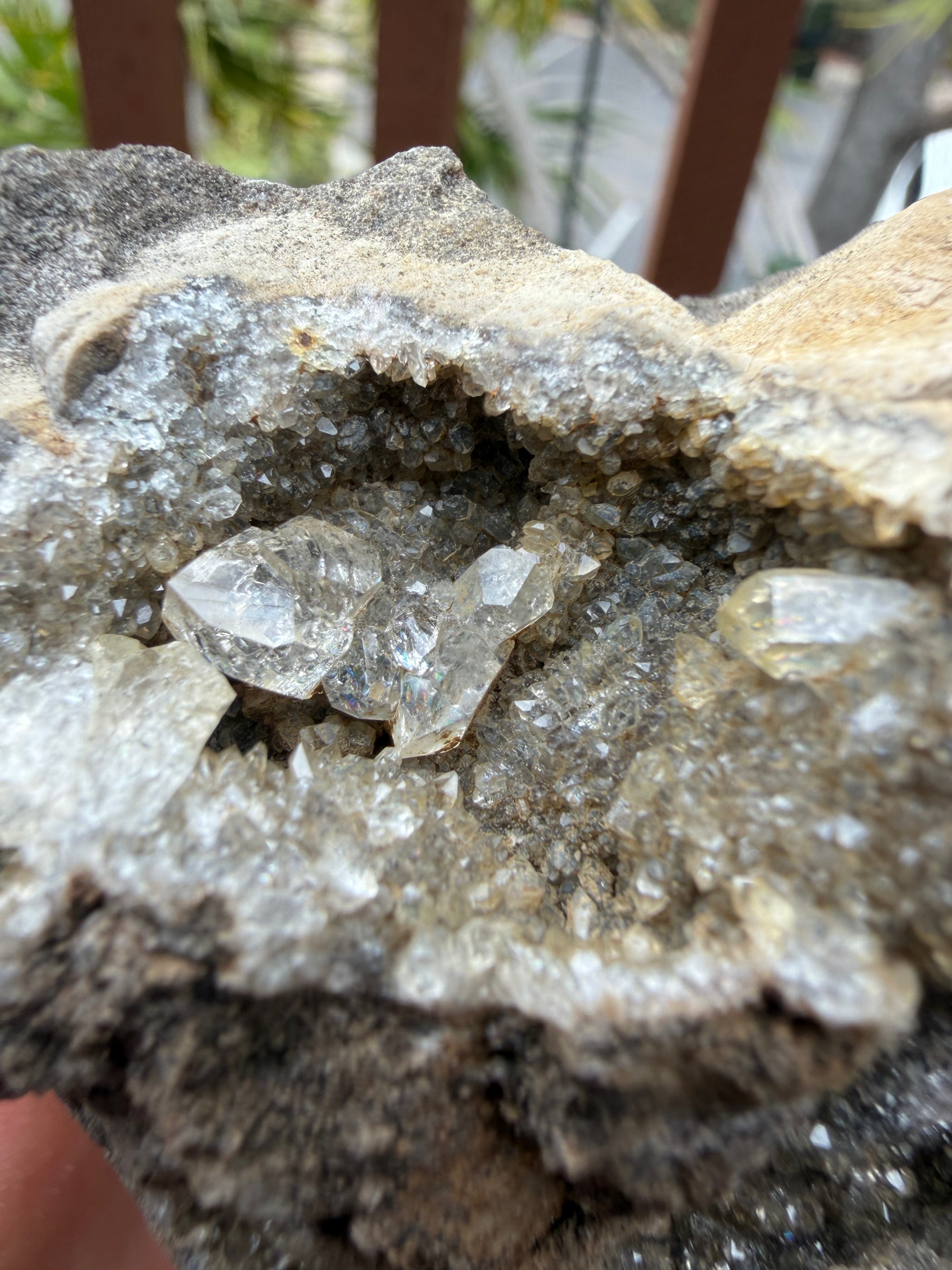 Stunning Herkimer Diamonds on Matrix