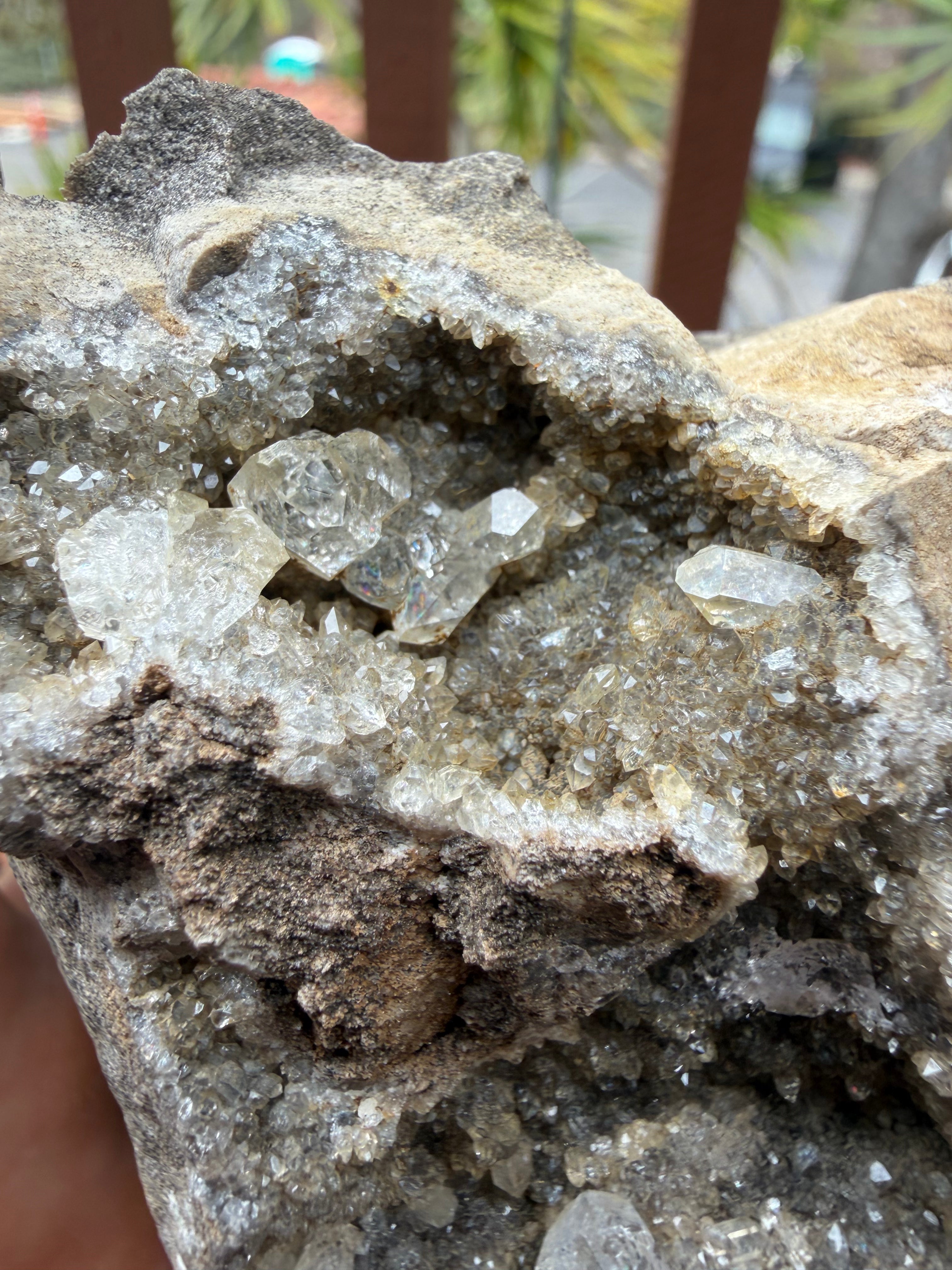 Stunning Herkimer Diamonds on Matrix