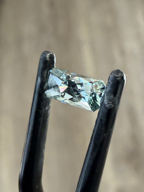 0.895ct Light Blue Montana Sapphire