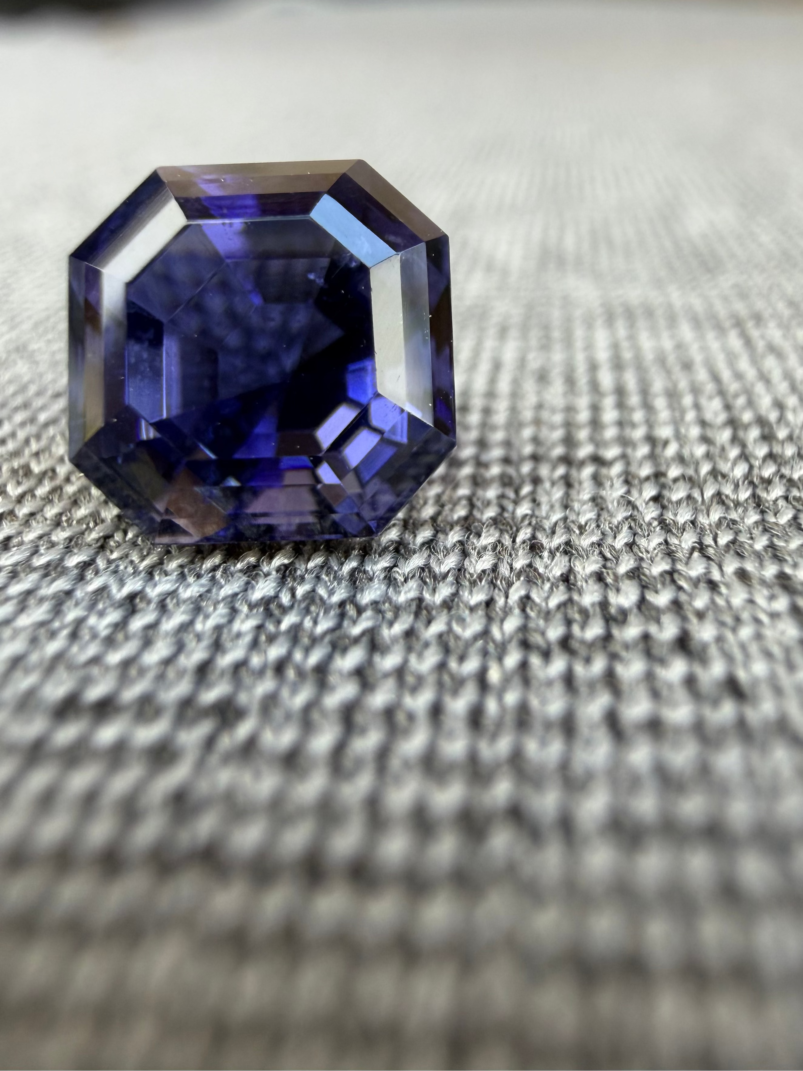 Asscher Cut Iolite