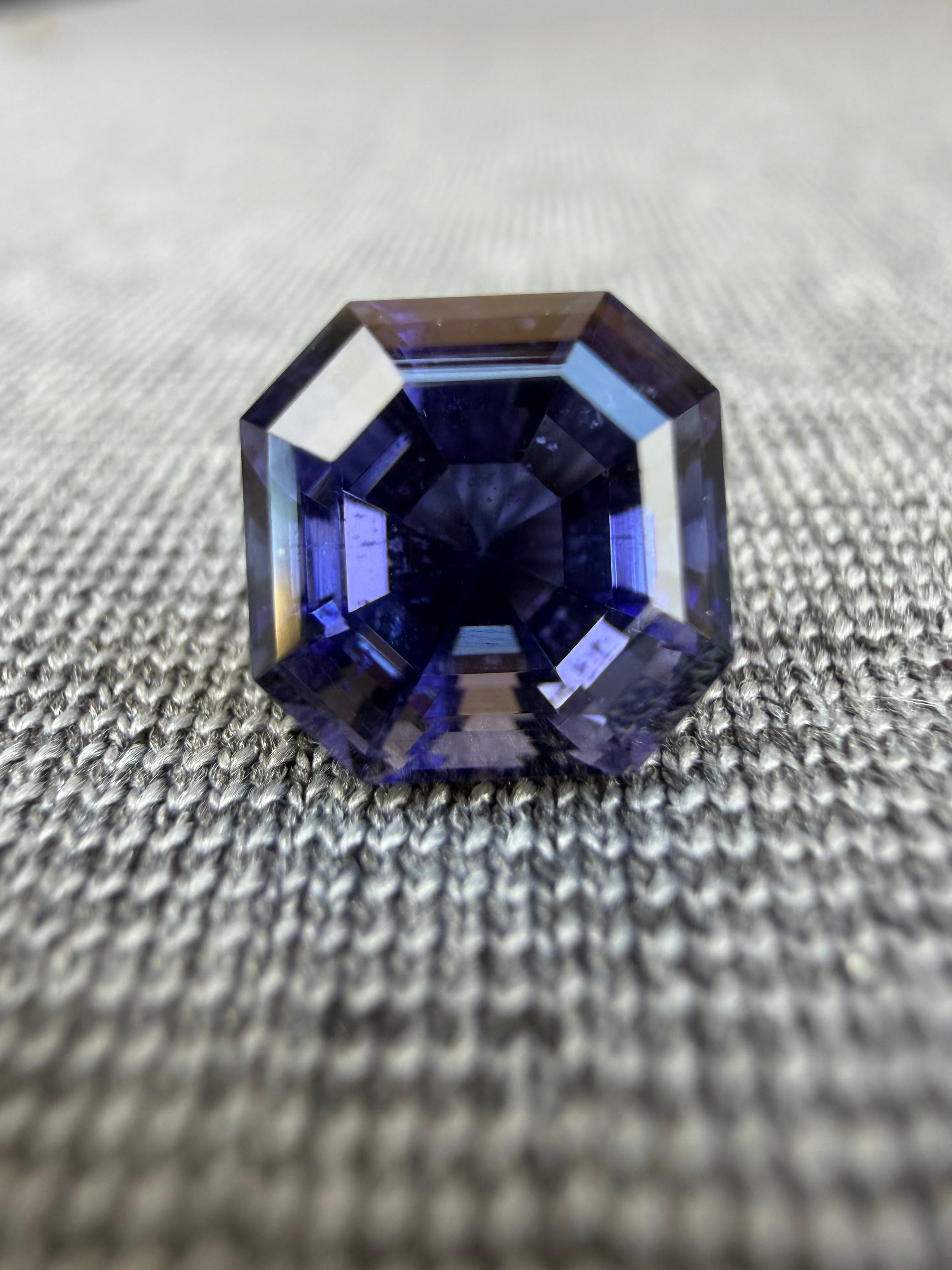 Asscher Cut Iolite