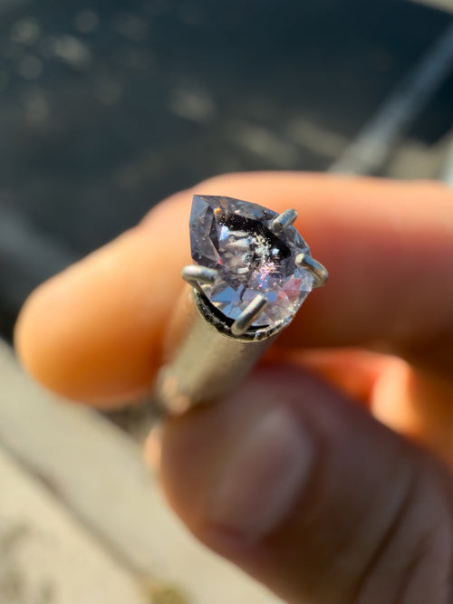 0.44ct Light Purple Montana Sapphire