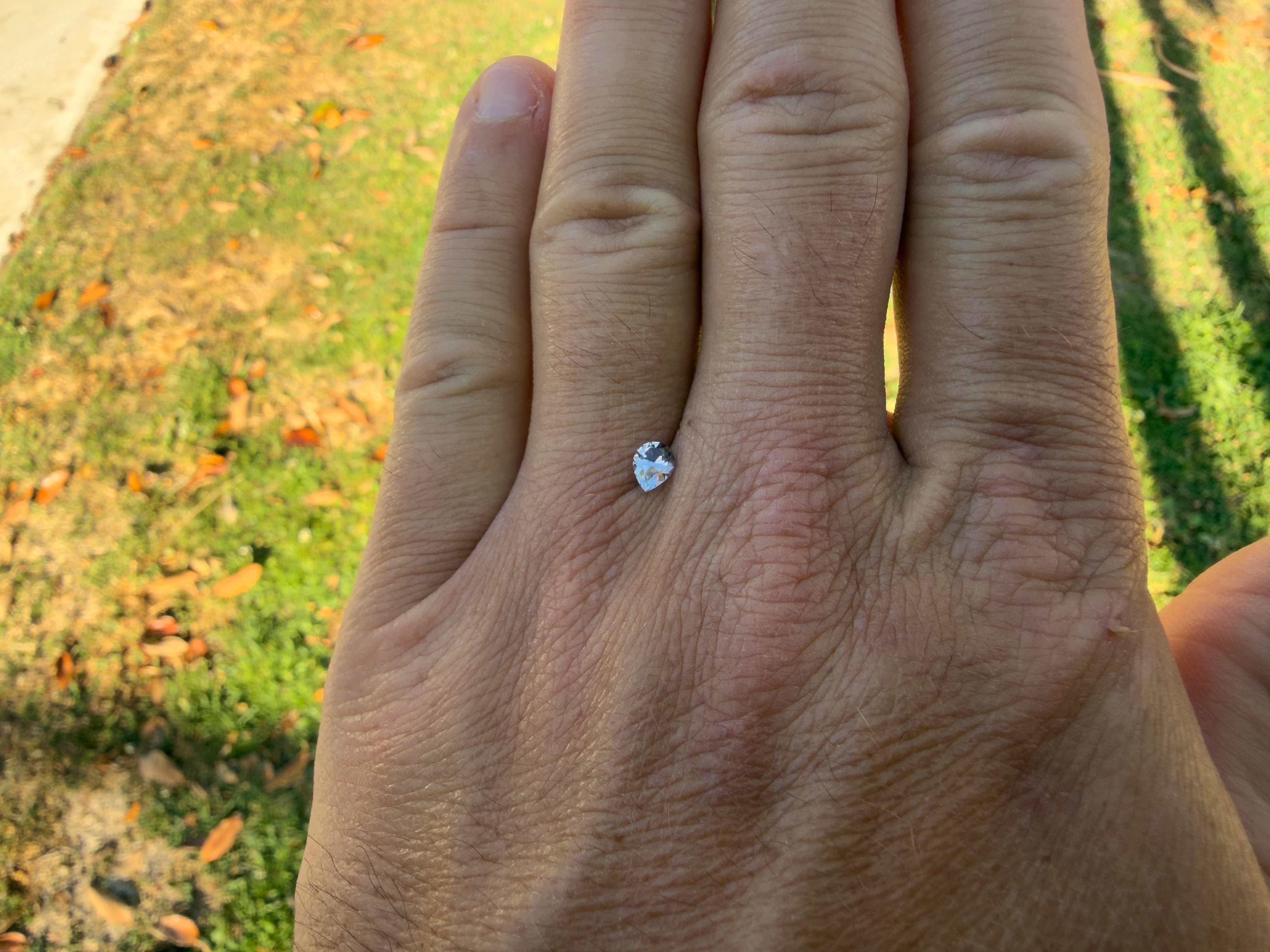 0.44ct Light Purple Montana Sapphire