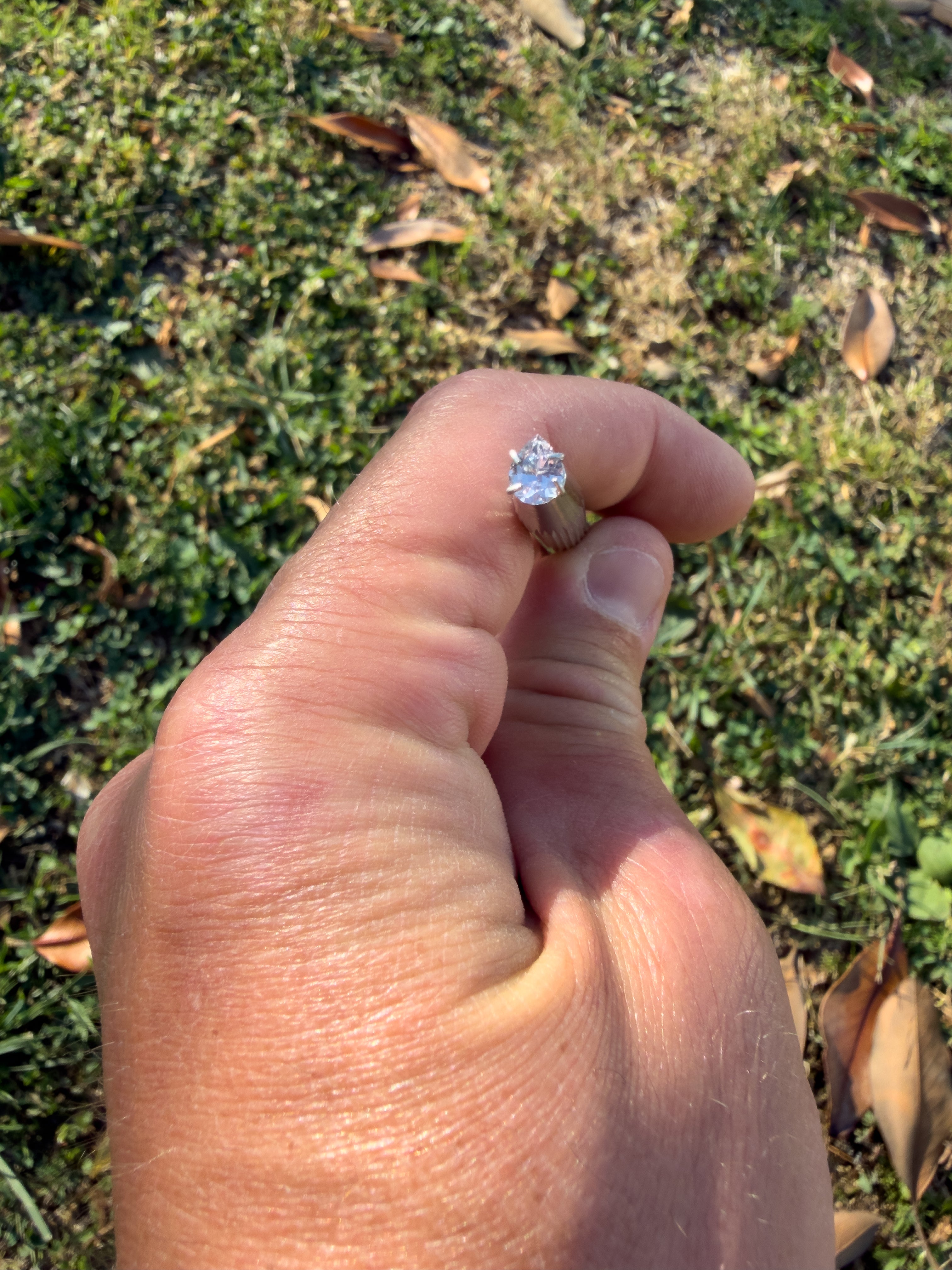 0.44ct Light Purple Montana Sapphire