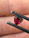 0.94ct Trillion Cherry/Raspberry Red Umba Garnet