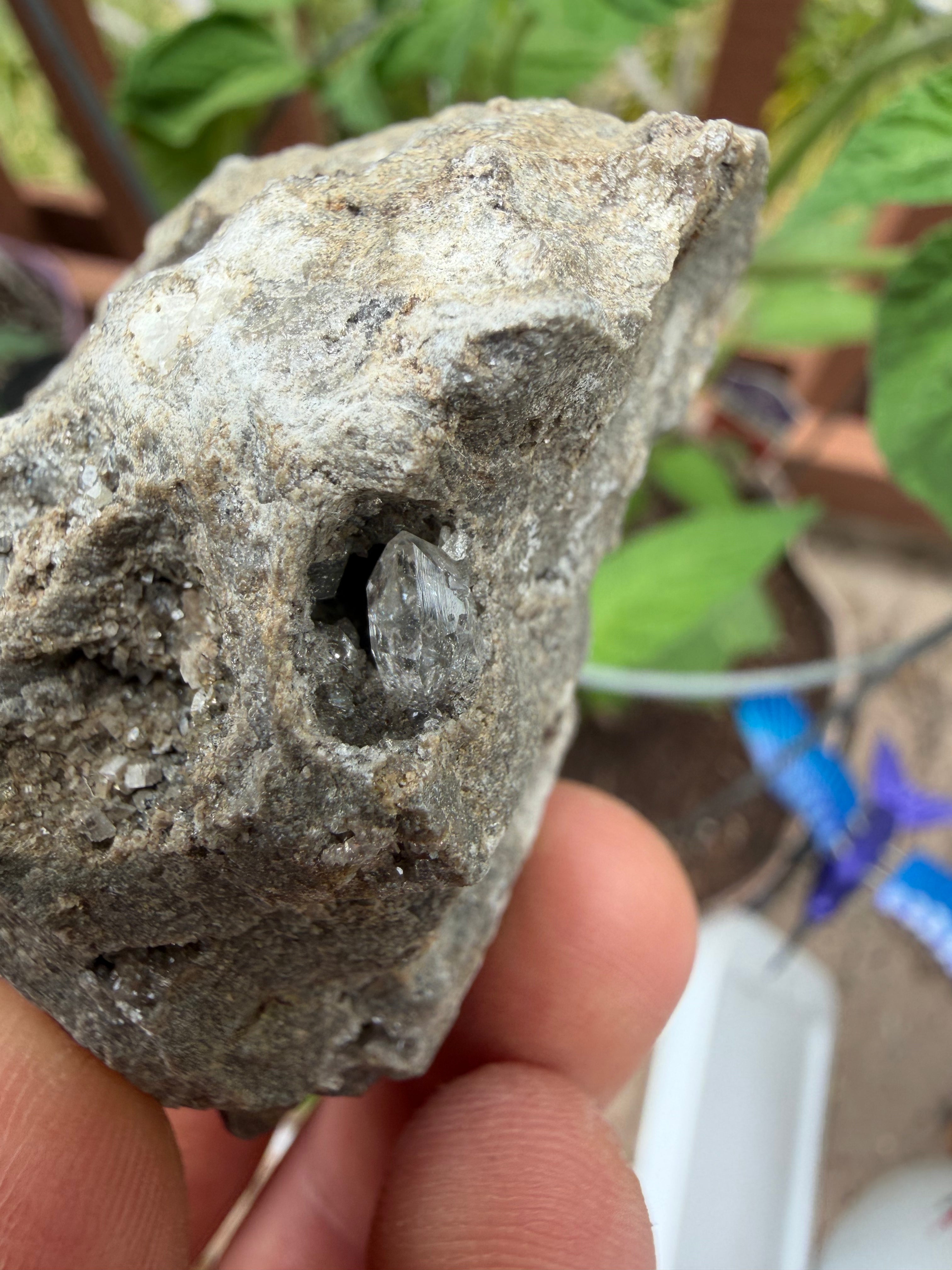 Small Herkimer Diamond Specimen