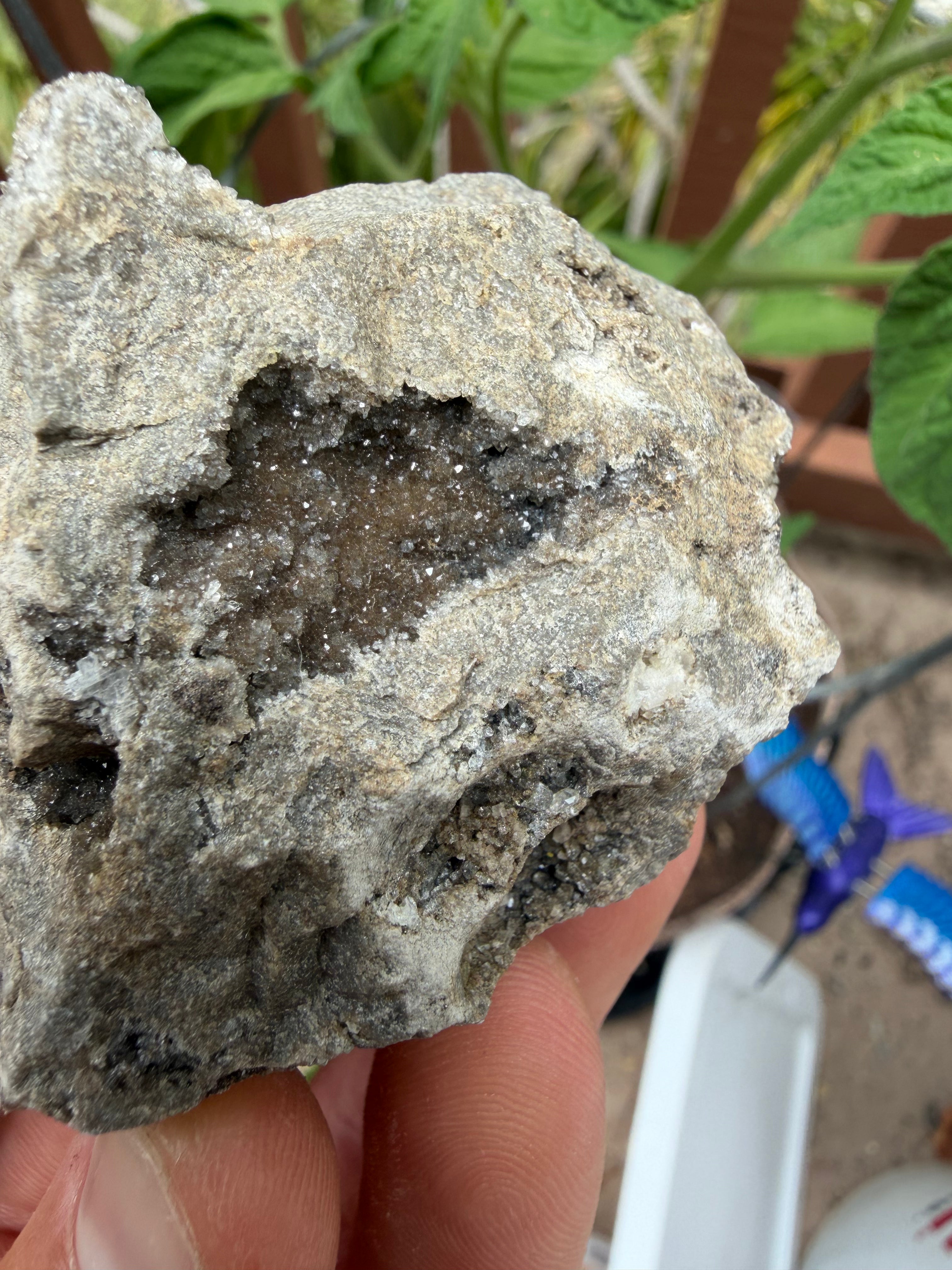 Small Herkimer Diamond Specimen