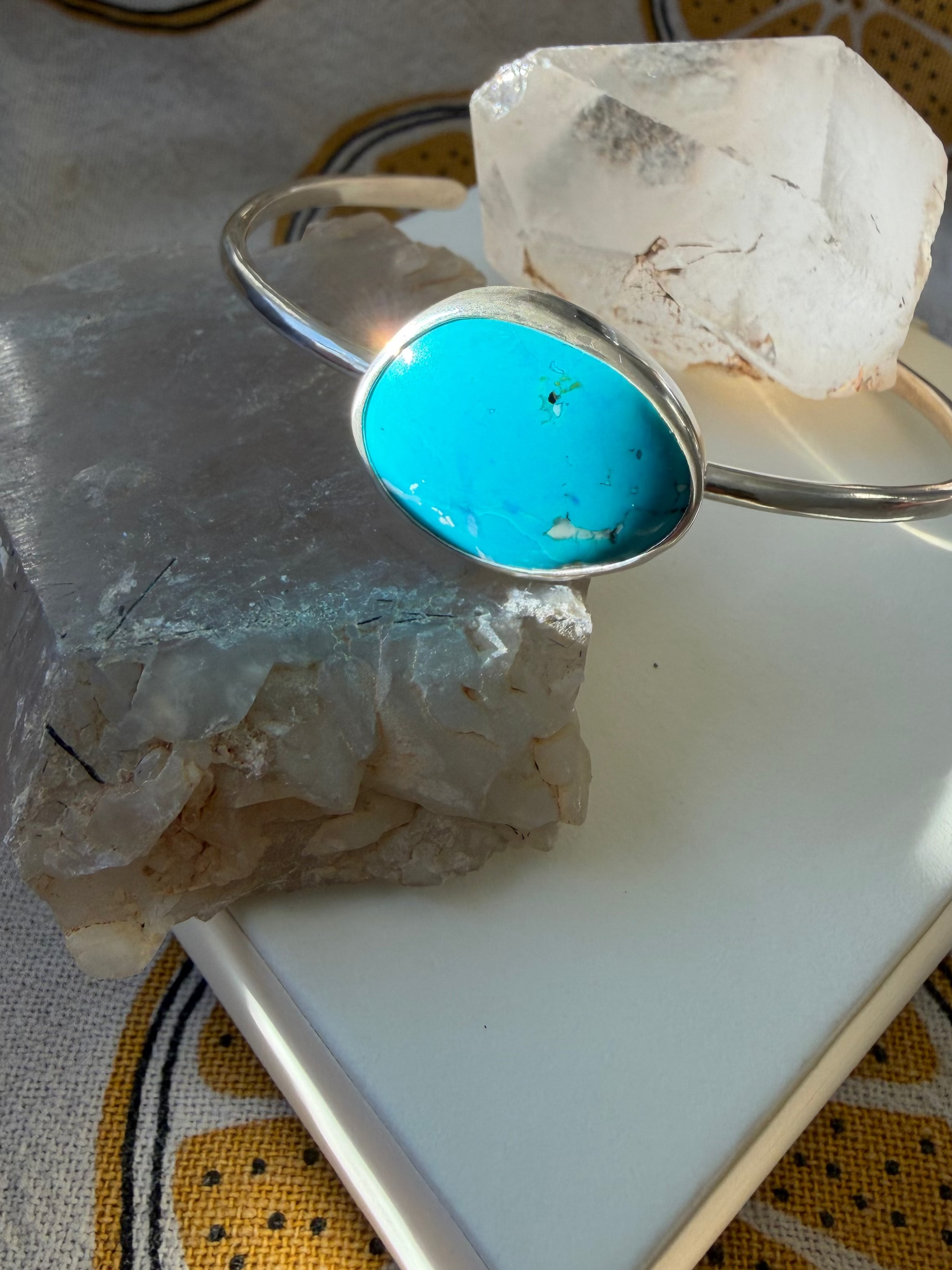 Turquoise Sterling Silver Cuff